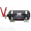 OMP, System gaśniczy stalowy, mechaniczny 2,8l, Black collection, Homologacja FIA